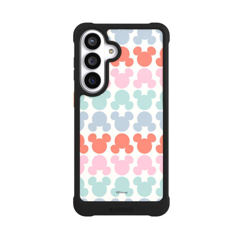 Samsung Galaxy S26+ NIVOmax Disney Mickey Icon Pattern Red and Pink