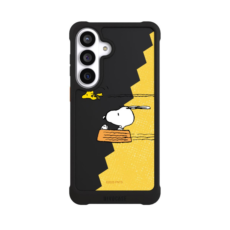 Galaxy S26+ NIVOmax Peanuts-Snoopy und Woodstock Transparent