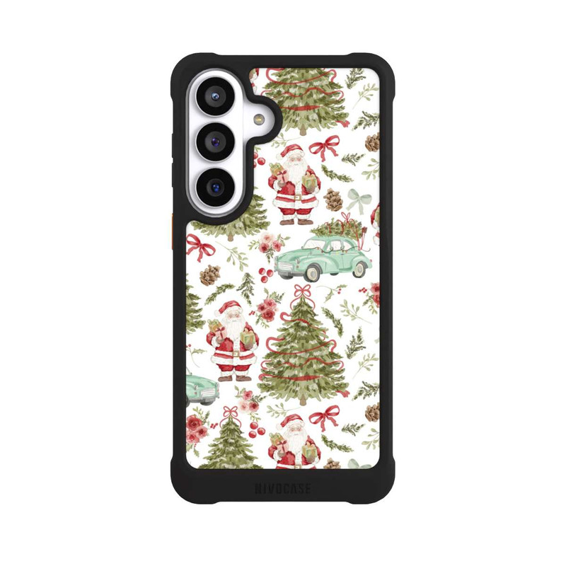 Galaxy S26+ NIVOmax Weihnachtsfreude Vintage Muster 