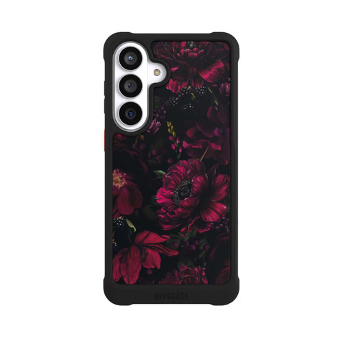 Samsung Galaxy S26+ NIVOmax Dunkle Rote Blumen Liebe