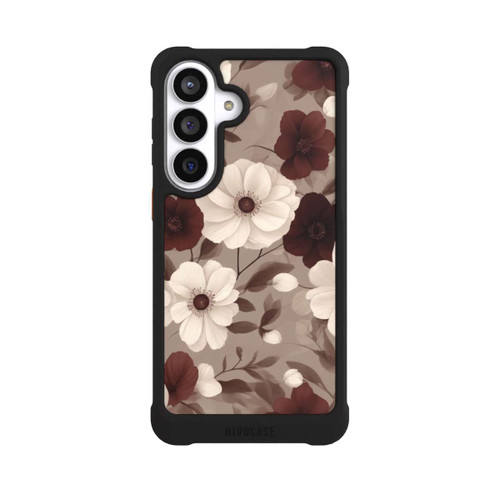Samsung Galaxy S26+ NIVOmax Negative Flower Bordeaux White with AI