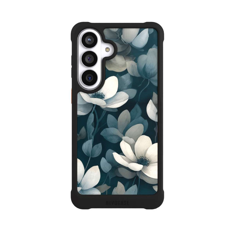 Galaxy S26+ NIVOmax Petrolfarbene Negativblumen mit KI