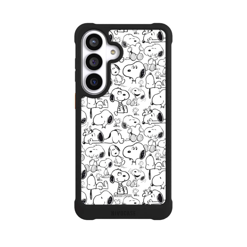 Galaxy S26+ NIVOmax Classic Snoopy Pattern White
