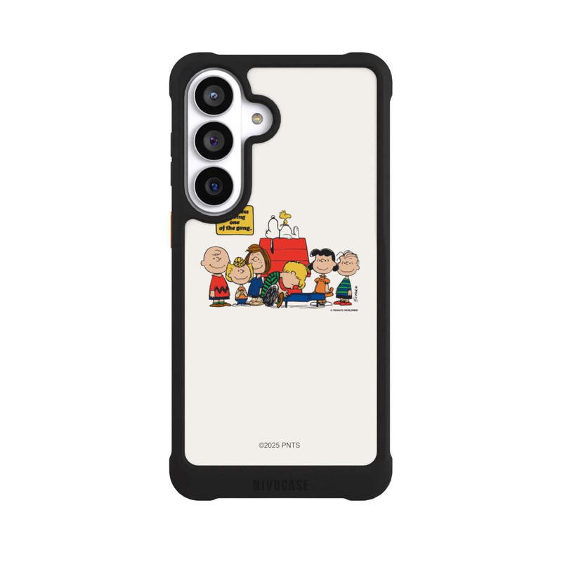 Galaxy S26+ NIVOmax Peanuts Group Pic