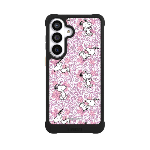Samsung Galaxy S26+ NIVOmax Peanuts Pink Roses Pattern