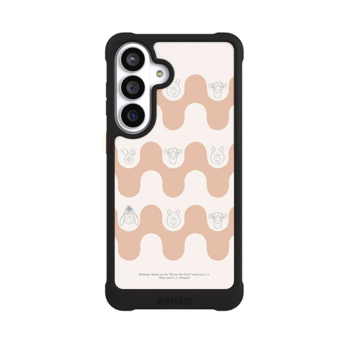 Samsung Galaxy S26+ NIVOmax Winnie the Pooh and Friends Boho Waves Pattern