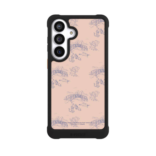 Samsung Galaxy S26+ NIVOmax Winnie the Pooh Retro Pattern Bridges Pink