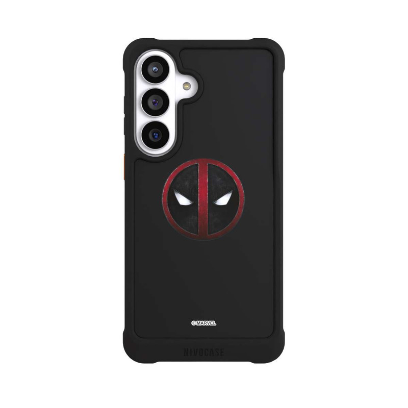 Galaxy S26+ NIVOmax Deadpool Logo Transparent