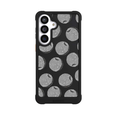 Samsung Galaxy S26+ NIVOmax Death Star Pattern Transparent