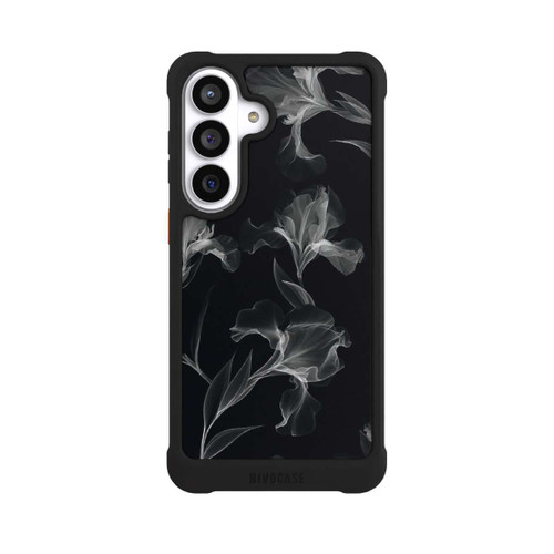 Samsung Galaxy S26+ NIVOmax Black and White Photocopy x Ray of Flowers