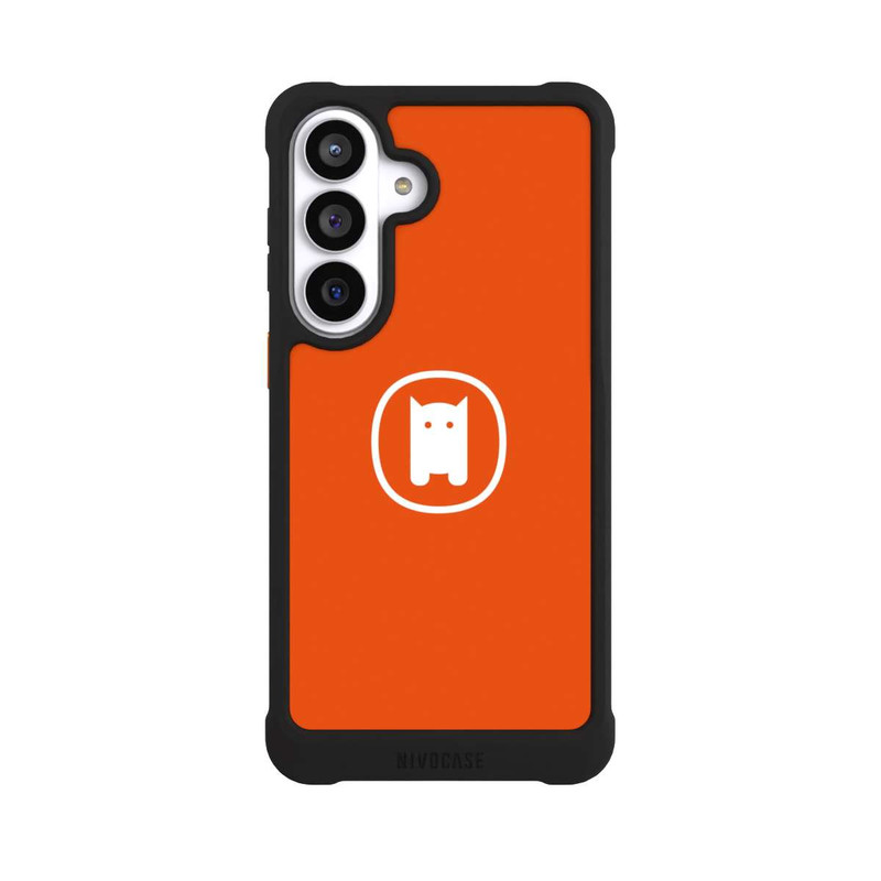 Galaxy S26+ NIVOmax Nivocase Logo Orange