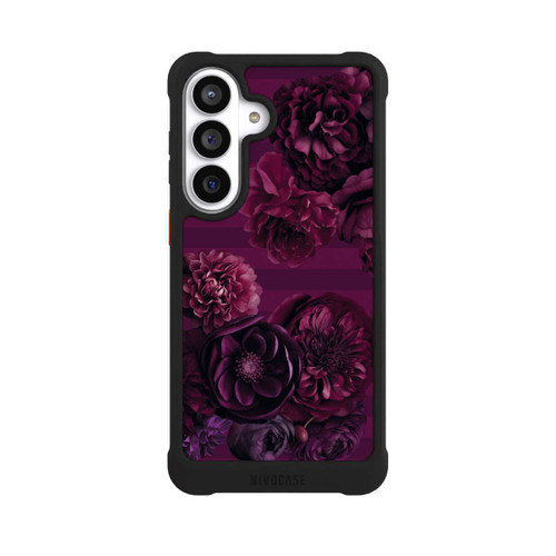 Samsung Galaxy S26+ NIVOmax Majestic Baroque Blossom Dream Burgundy Pink with AI