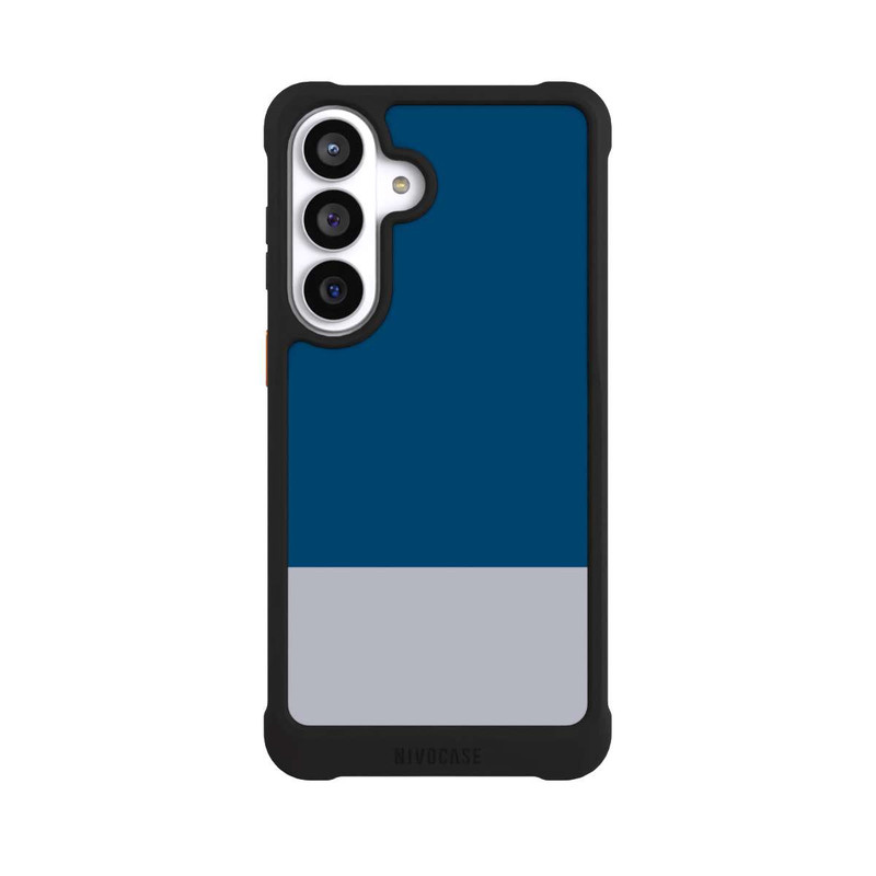 Galaxy S26+ NIVOmax Dark Blue and Grey Color Combination
