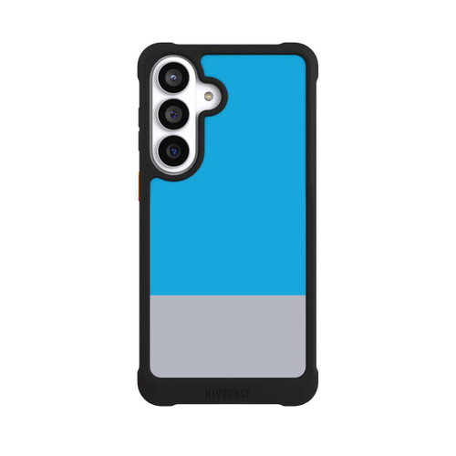 Samsung Galaxy S26+ NIVOmax Combinaison de Couleurs Bleu Clair et Gris