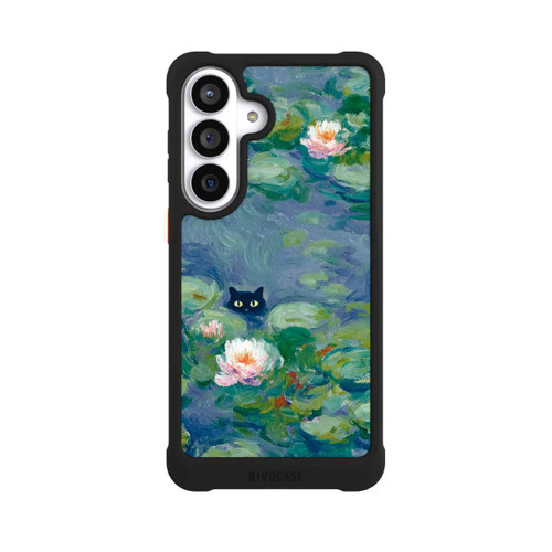 Samsung Galaxy S26+ NIVOmax Katze im Teich Monet Gemälde Impressionismus