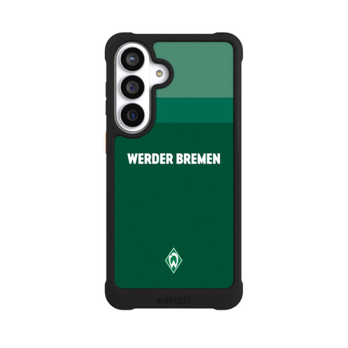 Samsung Galaxy S26+ NIVOmax Werder Bremen Green Stripes