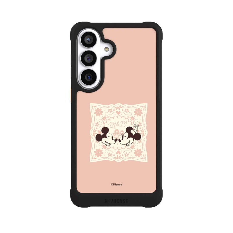 Galaxy S26+ NIVOmax Minnie and Mickey Forever pink