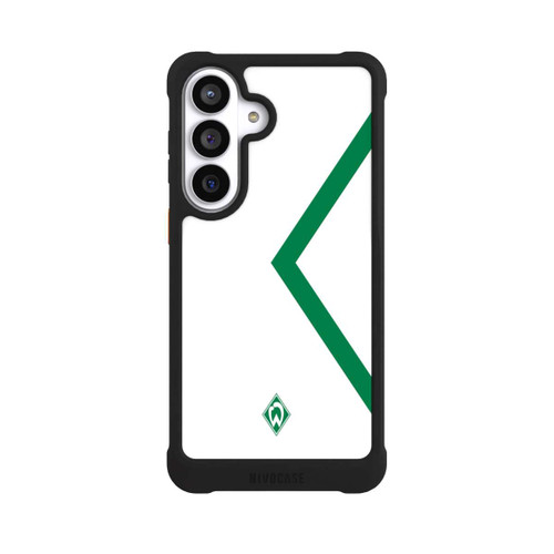 Samsung Galaxy S26+ NIVOmax Werder Bremen diamond-shaped green