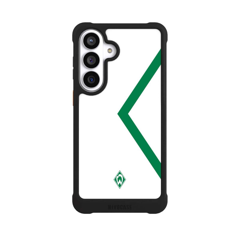 Galaxy S26+ NIVOmax Werder Bremen Rautenelement Grün