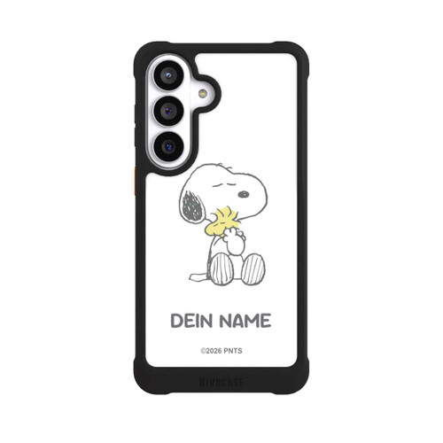 Samsung Galaxy S26+ NIVOmax Snoopy And Woodstock Cuddling Customisable