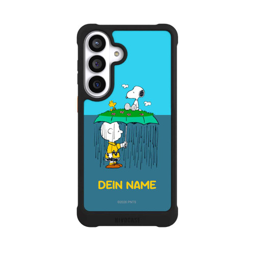 Samsung Galaxy S26+ NIVOmax Charlie Brown Regen Personalisierbar