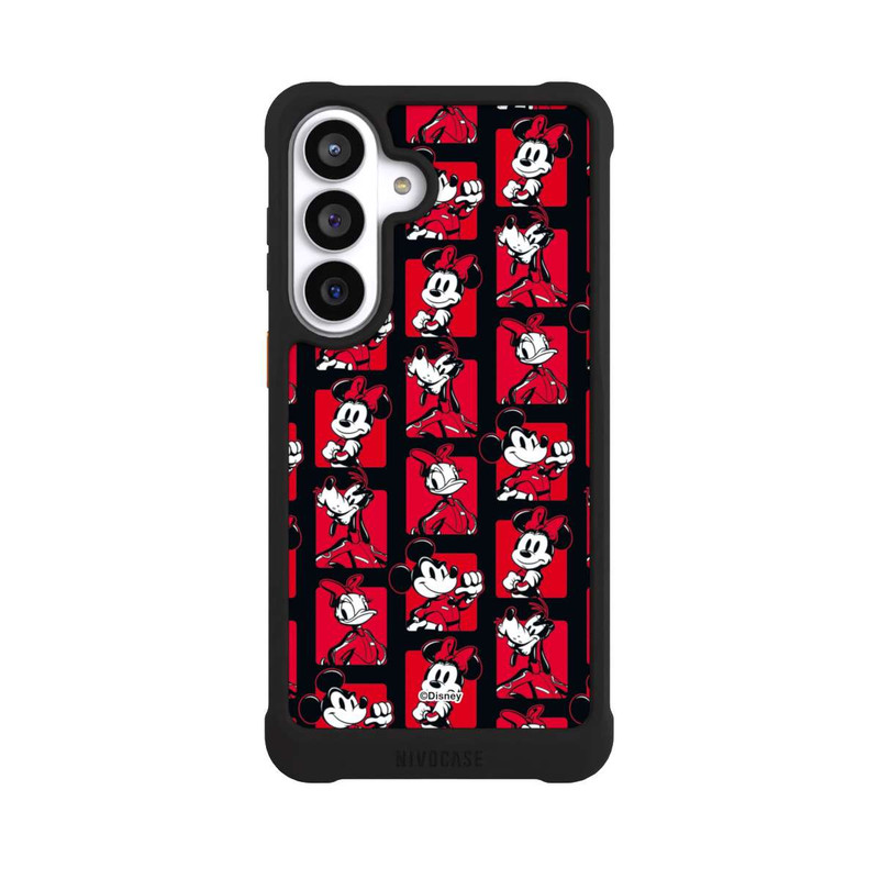 Galaxy S26+ NIVOmax Mickey Mouse Racing Pattern Red