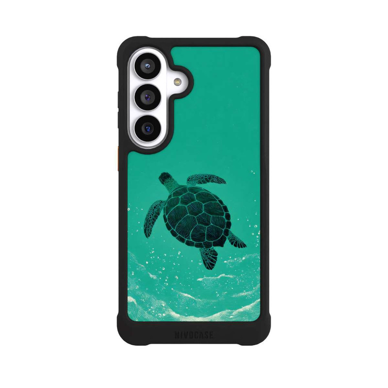 Galaxy S26+ NIVOmax Turtle in the Ocean with AI