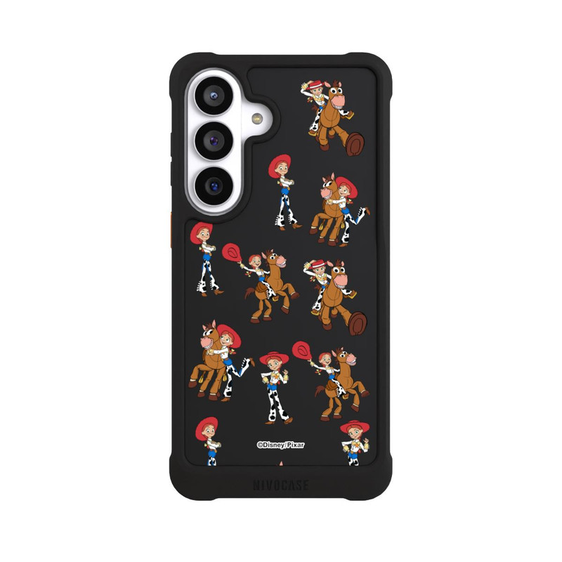 Galaxy S26+ NIVOmax Toy Story 5 Jessie Cowboy Pattern Transparent