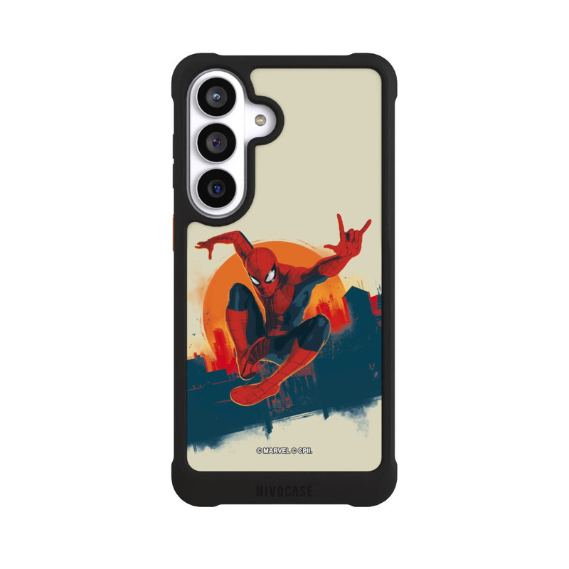 Galaxy S26+ NIVOmax Spider-Man Hero Force beige