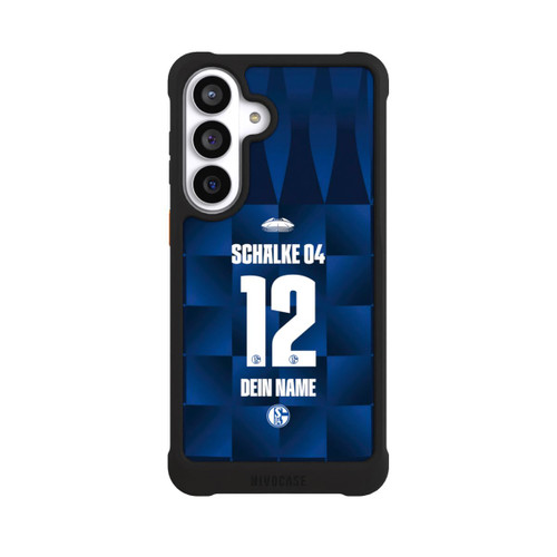 Samsung Galaxy S26+ NIVOmax Schalke 04 Trikot Personalisierbar 26-27