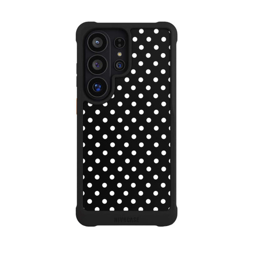 Samsung Galaxy S26 Ultra NIVOmax Confettis blancs sur fond noir