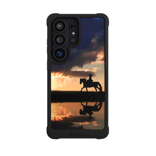 Samsung Galaxy S26 Ultra NIVOmax Ausritt im Sonnenuntergang