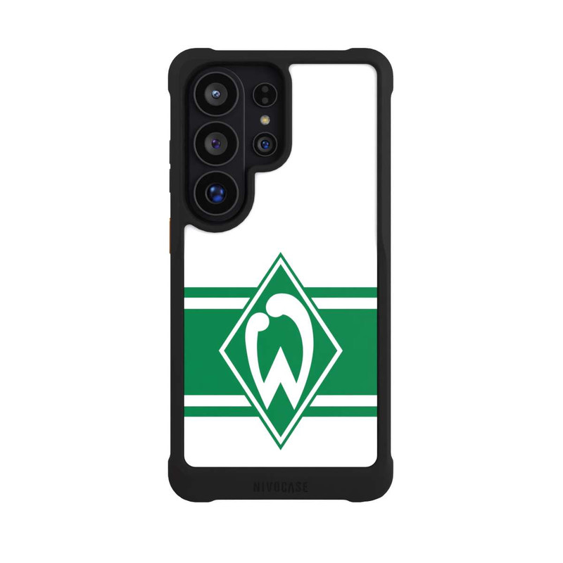 Galaxy S26 Ultra NIVOmax Werder Stripes White