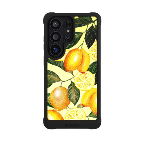 Samsung Galaxy S26 Ultra NIVOmax Gelber Sommer mit Zitronen