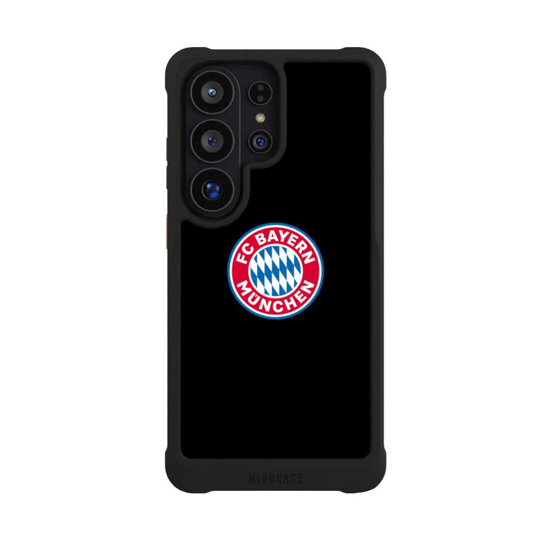 Galaxy S26 Ultra NIVOmax FCB Logo auf Schwarz