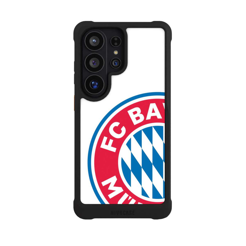 Galaxy S26 Ultra NIVOmax Big FCB Logo white