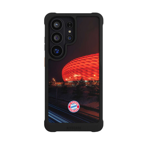 Samsung Galaxy S26 Ultra NIVOmax Allianz Arena bei Nacht FCB