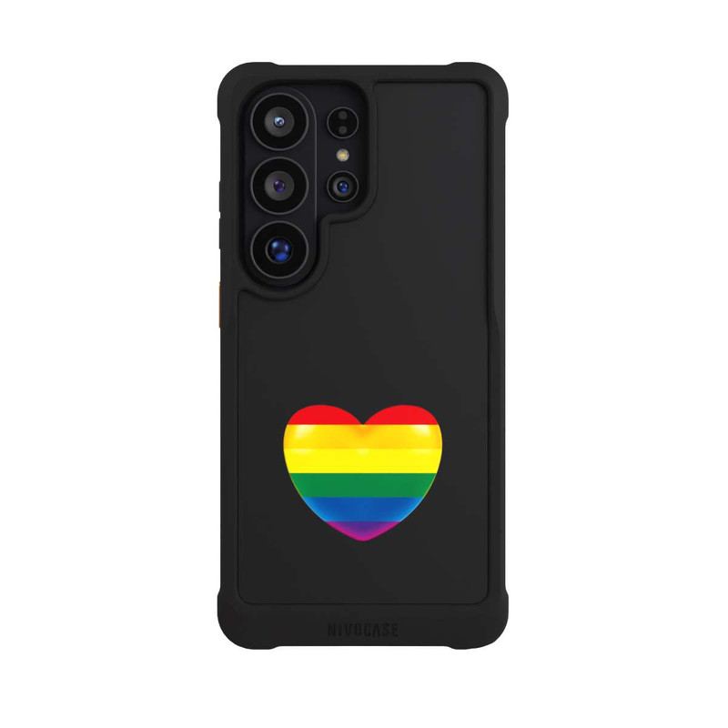Galaxy S26 Ultra NIVOmax Pride Heart sans Fond