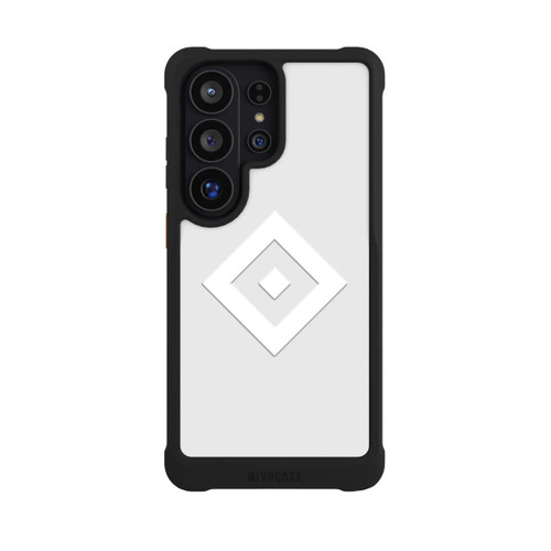 Samsung Galaxy S26 Ultra NIVOmax Rauten Logo auf HSV Grau