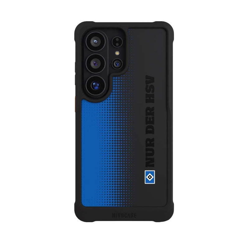 Galaxy S26 Ultra NIVOmax Nur der HSV - Trame losange bleue - sans fond