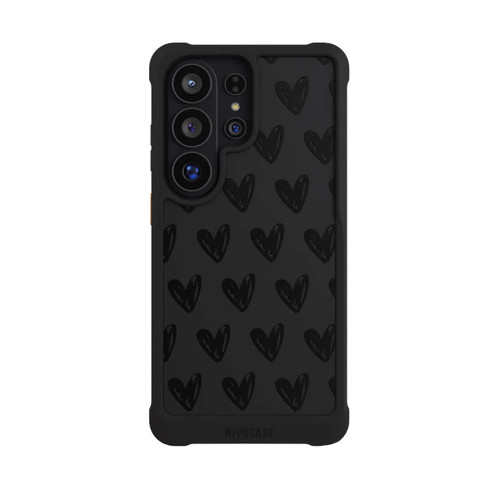 Samsung Galaxy S26 Ultra NIVOmax Herzen Schwarz ohne Hintergrund