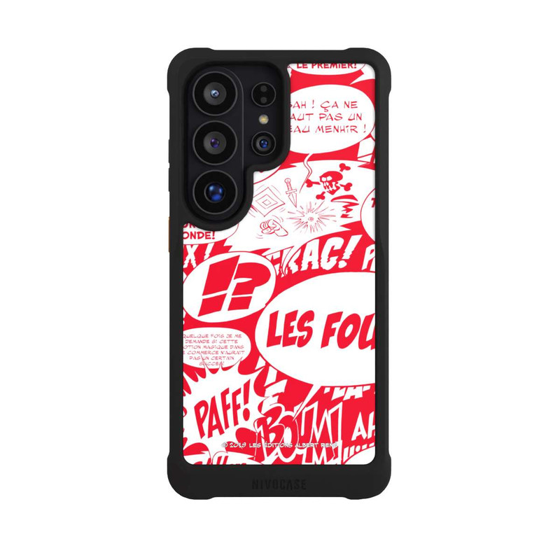 Galaxy S26 Ultra NIVOmax Speech Bubbles Asterix Red