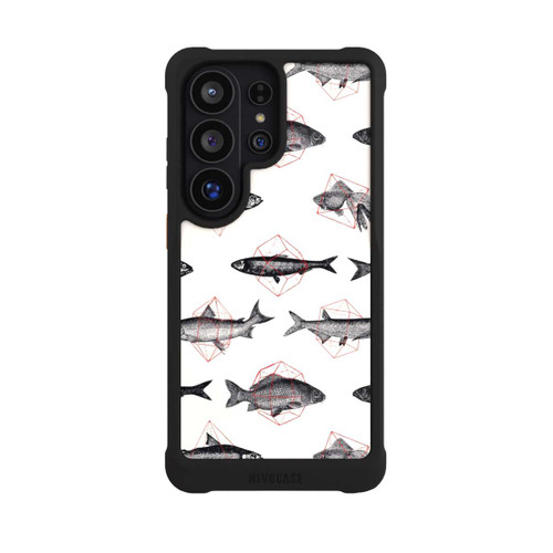 Samsung Galaxy S26 Ultra NIVOmax Fische in Geometrie