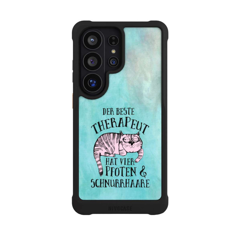 Galaxy S26 Ultra NIVOmax Katze Therapeut