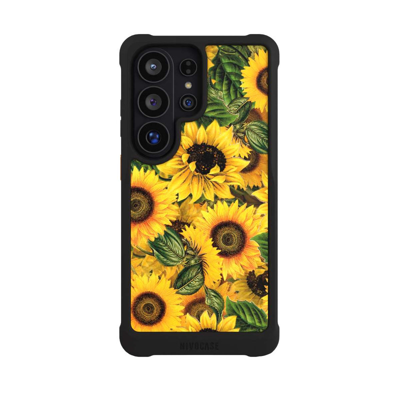 Galaxy S26 Ultra NIVOmax Sonnenblumenmuster