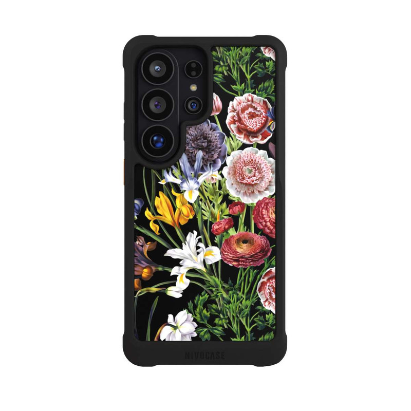 Galaxy S26 Ultra NIVOmax Motif de fleurs anciennes
