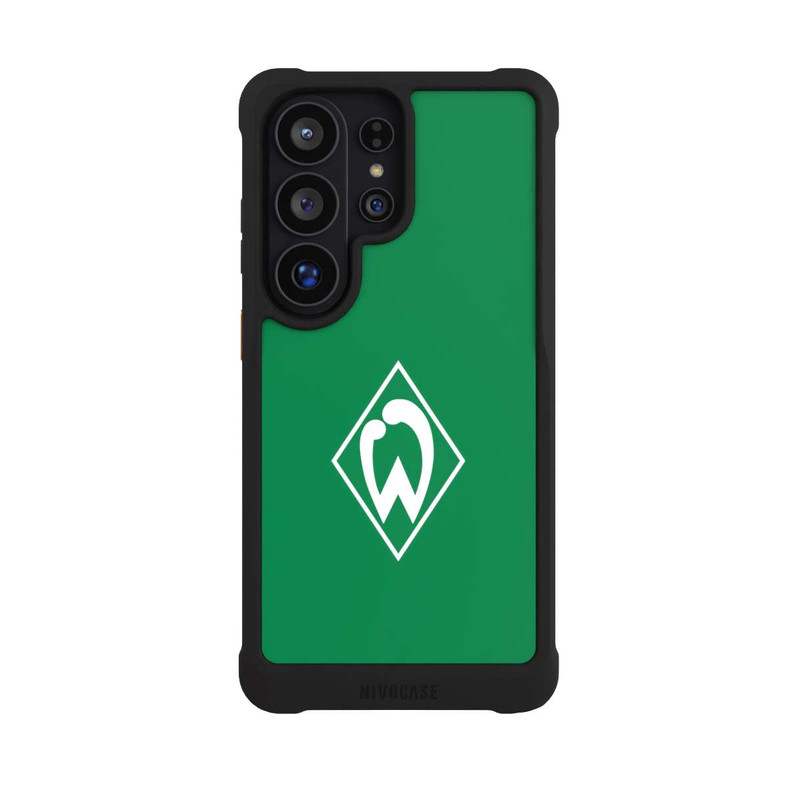 Galaxy S26 Ultra NIVOmax Logo auf Grün - Werder Bremen