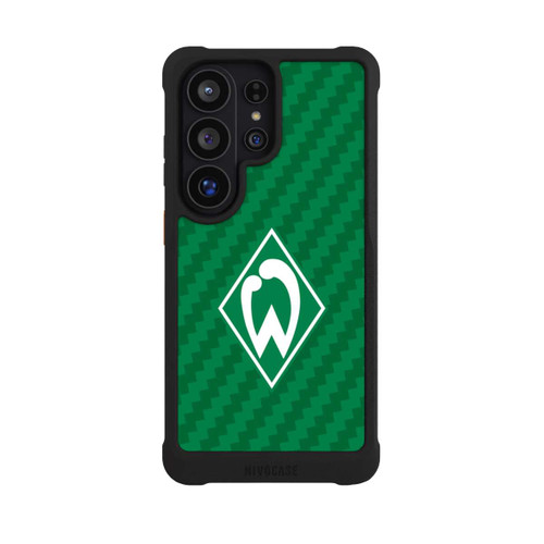Samsung Galaxy S26 Ultra NIVOmax Carbonlook - Werder Bremen