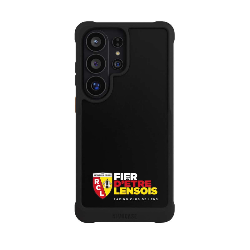 Galaxy S26 Ultra NIVOmax RC Lens Logo en bas Noir