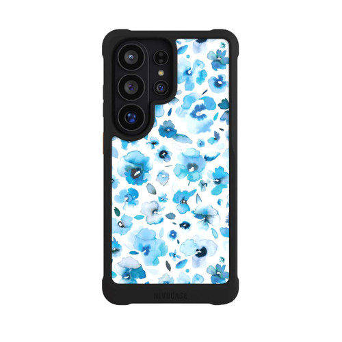 Samsung Galaxy S26 Ultra NIVOmax Blue Tropical Flowers